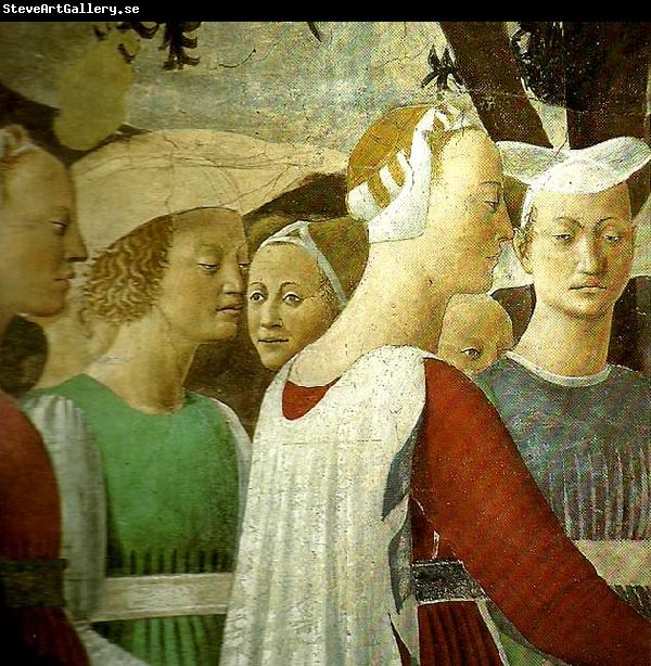 Piero della Francesca the legend of the true cross, detail